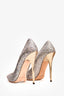 Jimmy Choo Gold/Silver Metallic Heels Size 39
