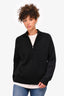 LouLou Studio Black Cashmere Zipper Detail Mock Neck Sweater Size S