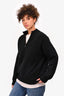 LouLou Studio Black Cashmere Zipper Detail Mock Neck Sweater Size S