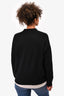 LouLou Studio Black Cashmere Zipper Detail Mock Neck Sweater Size S