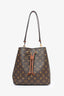 Louis Vuitton 2021 Monogram NeoNoe Caramel MM Bucket Bag