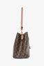 Louis Vuitton 2021 Monogram NeoNoe Caramel MM Bucket Bag