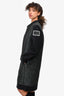 Opening Ceremony Green/Black Printed Bomber Coat Est. Size S