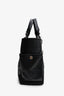 Pre-Loved Chanel™ 2012 Black Leather/Canvas 'Paris Biarritz' Tote Bag
