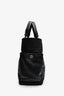 Pre-Loved Chanel™ 2012 Black Leather/Canvas 'Paris Biarritz' Tote Bag