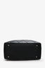 Pre-Loved Chanel™ 2012 Black Leather/Canvas 'Paris Biarritz' Tote Bag