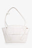 Bottega Veneta White Leather Small Arco Bag
