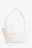 Bottega Veneta White Leather Small Arco Bag