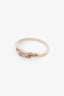 Chaumet 18K Gold Diamonds Jeux De Liens Ring Size 55
