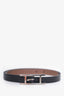 Hermés Black Leather Behapi Double Tour Bracelet