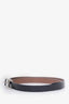 Hermés Black Leather Behapi Double Tour Bracelet
