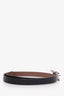 Hermés Black Leather Behapi Double Tour Bracelet