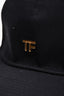 Tom Ford Black/Gold 'TF' Baseball Cap