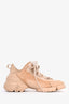 Christian Dior Brown Rubber/Neoprene 'D-Connect' Sneaker Size 36