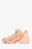 Christian Dior Brown Rubber/Neoprene 'D-Connect' Sneaker Size 36