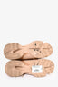Christian Dior Brown Rubber/Neoprene 'D-Connect' Sneaker Size 36
