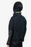 Rick Owens Black Padded Jumbo Biker Jacket Size 2