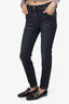 Brunello Cucinelli Black Denim Straight Leg Jeans Size 2