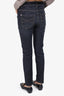 Brunello Cucinelli Black Denim Straight Leg Jeans Size 2