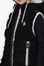 Moncler Grenoble Black/White Teddy Down Vest Size L