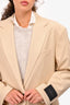 Hugo Boss Beige Blazer Size 6 US