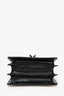 Bvlgari White/Black Leather 'Serpenti' Small Top Handle with Strap