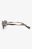 Balmain Embossed Aviator Gradient Sunglasses