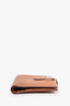 Hermès 2021 Brown Leather Bearn Compact Wallet