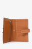 Hermès 2021 Brown Leather Bearn Compact Wallet