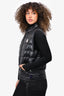 Moncler Black Down Puffer Vest Size 1