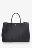 Hermès 2019 Black Negonda Leather Garden Party 36