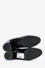 Pierre Hardy Black Crinkle Leather Chelsea Heel Boots Size 39