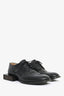 Jacquemus Black Leather Lace-Up Oxford "Les Chaussures Clown" Shoes Size 39