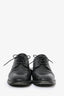 Jacquemus Black Leather Lace-Up Oxford "Les Chaussures Clown" Shoes Size 39