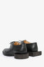 Jacquemus Black Leather Lace-Up Oxford "Les Chaussures Clown" Shoes Size 39