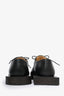 Jacquemus Black Leather Lace-Up Oxford "Les Chaussures Clown" Shoes Size 39