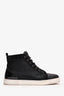 Christian Louboutin Black Patent/Suede/Leather Louis High Top Sneakers Size 42 Mens