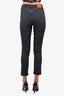 Citizens of Humanity Black Denim Straight Leg 'Charlotte' Jeans Size 24