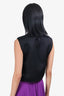 Giambattista Valli Black Wool Sleeveless Knit Bow Top Size XS