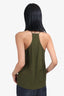 Cami NYC Green Silk Lace Top Size XS
