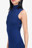 Alix NYC Blue Sleeveless Ribbed Dress Size XS