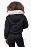 Moose Knuckle Black Fur Hooded Parker Jacket Size L