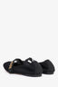 Christian Dior Black Baby D Mary Jane Flats Size 35.5