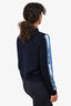 Louis Vuitton Blue Cashmere Logo Sweater Est. Size S (As Is)