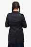 Burberry Navy Short Trench Size 6 (As Is)