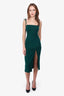 Reformation Green Ribbed Tank Dress Size XS