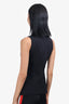 Smythe Black Wool Gold-Button Vest Size 2
