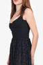 Fleur Du Mal Black Eyelet Dress Size 0