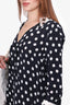 Alice + Olivia Black Polka-Dot Mini Dress Size 0 With Tags
