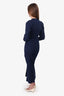 Nonie Blue Ribbed Dress Size 0